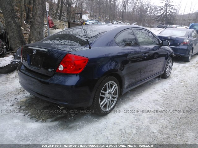 JTKDE177370159352 - 2007 TOYOTA SCION TC 蓝色 照片 4