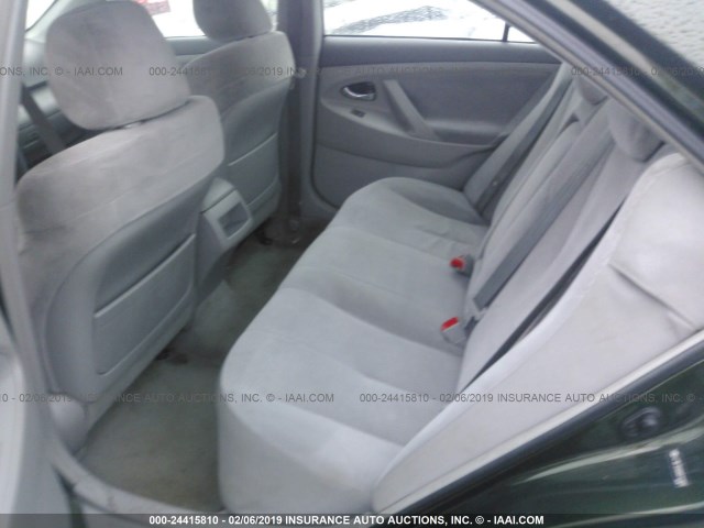 4T1BF3EK6AU511169 - 2010 TOYOTA CAMRY SE/LE/XLE 绿色 照片 8