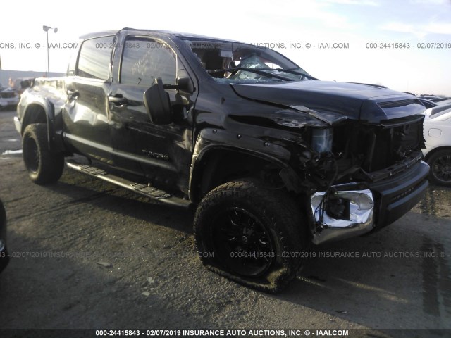 5TFEM5F12HX116195 - 2017 TOYOTA TUNDRA CREWMAX SR5 BLACK photo 1