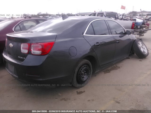 1G11D5SL2FF224608 - 2015 CHEVROLET MALIBU 2LT BLACK photo 4