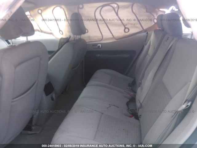 2FMDK36C27BA26540 - 2007 FORD EDGE SE GRAY photo 8