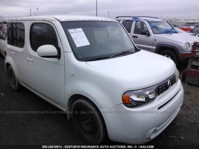 JN8AZ2KRXAT167472 - 2010 NISSAN CUBE S/SL/KROM WHITE photo 1