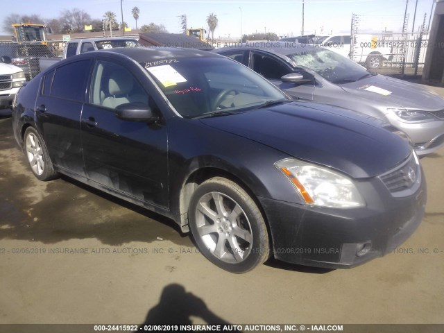 1N4BA41E87C811020 - 2007 NISSAN MAXIMA SE/SL GRAY photo 1