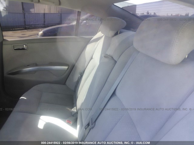 1N4BA41E87C811020 - 2007 NISSAN MAXIMA SE/SL GRAY photo 8