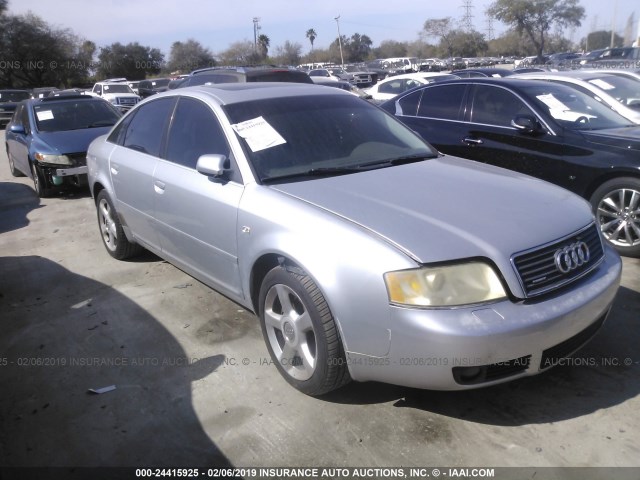 WAULT64B74N059426 - 2004 AUDI A6 3.0 QUATTRO SILVER photo 1