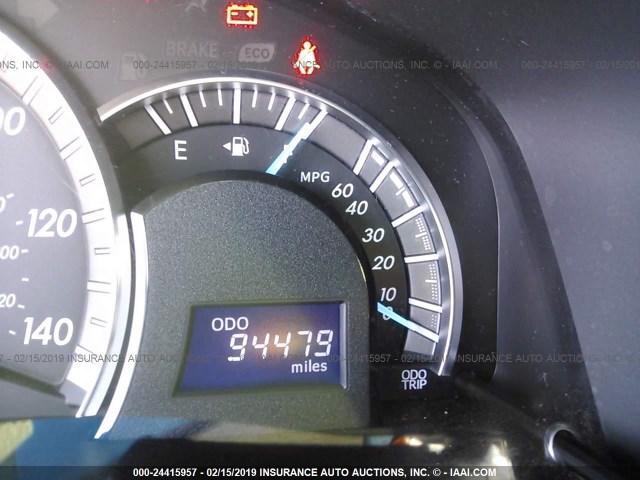 4T1BF1FK6DU723111 - 2013 TOYOTA CAMRY L/SE/LE/XLE RED photo 7