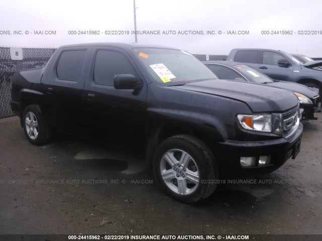 5FPYK1F51BB454775 - 2011 HONDA RIDGELINE RTL BLACK photo 1