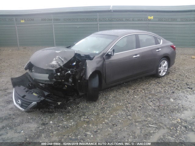 1N4BL3APXGC136101 - 2016 NISSAN ALTIMA 3.5SL/3.5 SR BROWN photo 2