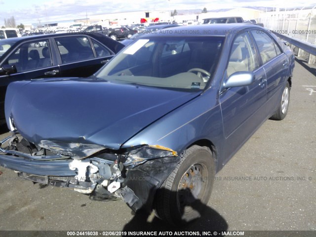 JTDBE32K040272600 - 2004 TOYOTA CAMRY LE/XLE BLUE photo 2