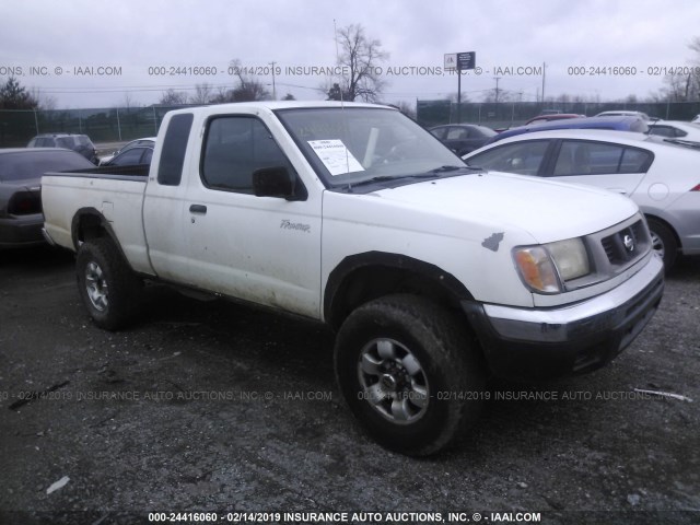 1N6ED26Y9XC316649 - 1999 NISSAN FRONTIER KING CAB XE/KING CAB SE WHITE photo 1
