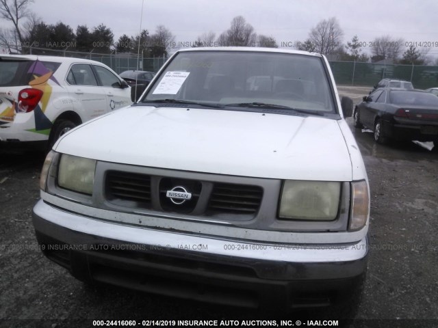 1N6ED26Y9XC316649 - 1999 NISSAN FRONTIER KING CAB XE/KING CAB SE WHITE photo 6