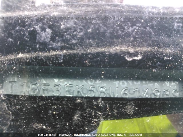 4T1BF3EK5BU614939 - 2011 TOYOTA CAMRY SE/LE/XLE 灰色 照片 9