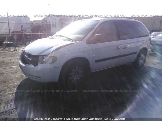 1A4GP45R86B746258 - 2006 CHRYSLER TOWN & COUNTRY  WHITE photo 2