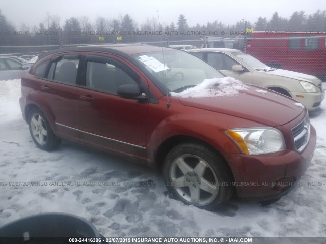 1B3HE78K08D653565 - 2008 DODGE CALIBER R/T ORANGE photo 1