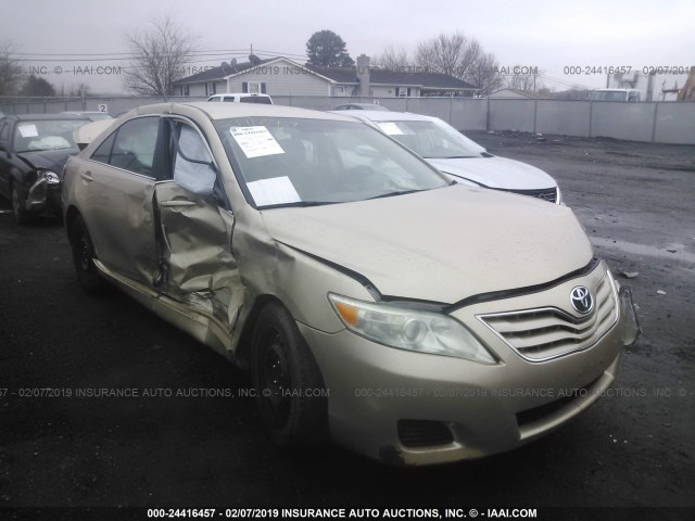 4T1BF3EK7BU636036 - 2011 TOYOTA CAMRY SE/LE/XLE ოქროსფერი ფოტო 1
