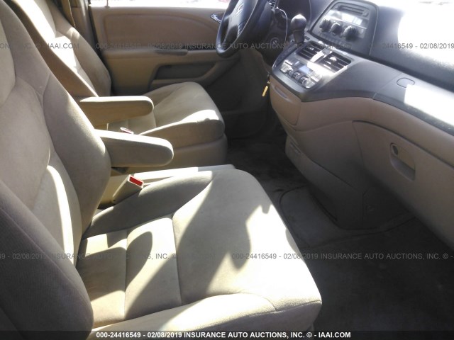 5FNRL38405B091254 - 2005 HONDA ODYSSEY EX Ağ foto 5