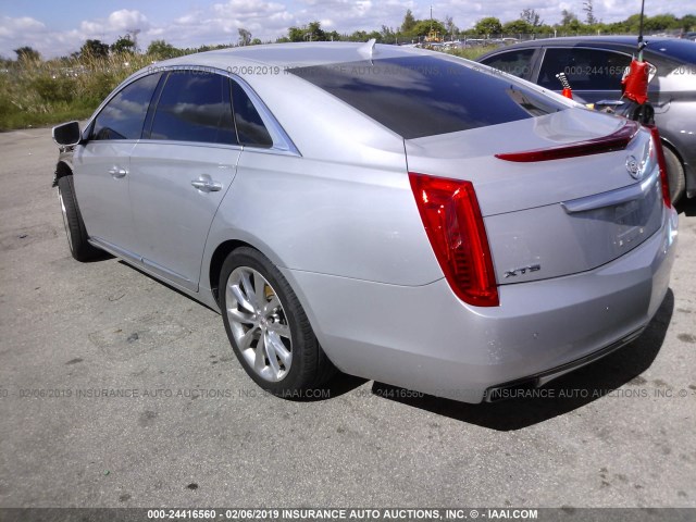 2G61P5S33D9173546 - 2013 CADILLAC XTS LUXURY COLLECTION SILVER photo 3