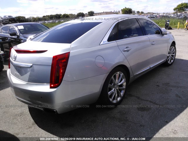 2G61P5S33D9173546 - 2013 CADILLAC XTS LUXURY COLLECTION SILVER photo 4