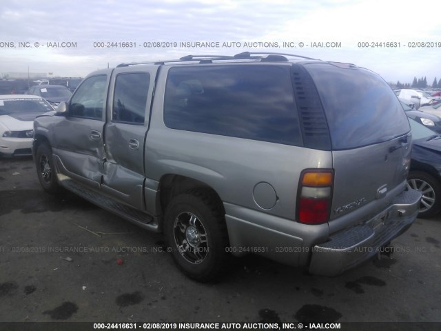 1GKFK66U92J332196 - 2002 GMC DENALI XL K1500 GOLD photo 3