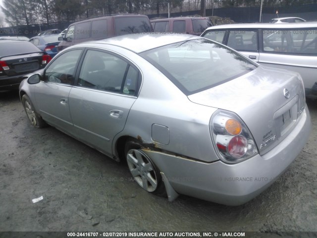 1N4AL11E63C331329 - 2003 NISSAN ALTIMA S/SL SILVER photo 3