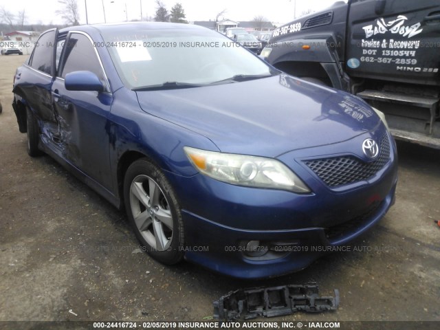 4T1BF3EK7BU598064 - 2011 TOYOTA CAMRY SE/LE/XLE BLUE photo 1