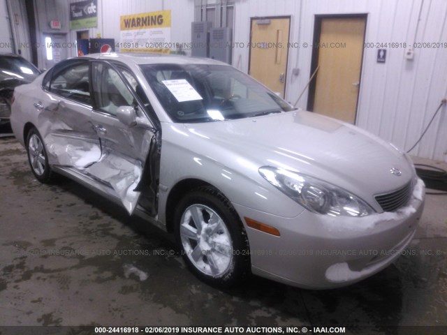 JTHBA30G065167943 - 2006 LEXUS ES 330 SILVER photo 1