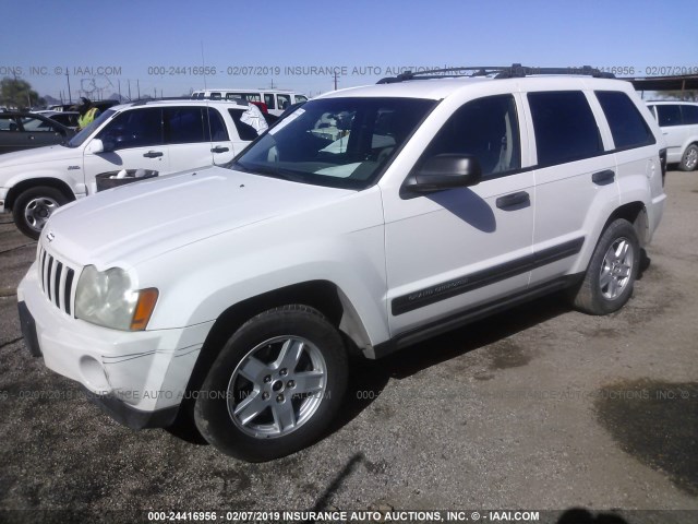 1J4GR48K95C710614 - 2005 JEEP GRAND CHEROKEE LAREDO/COLUMBIA/FREEDOM 白色 照片 2