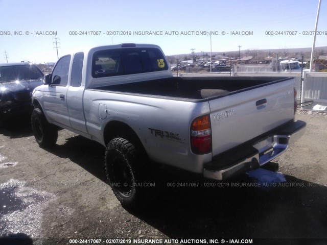 5TESN92N53Z271227 - 2003 TOYOTA TACOMA XTRACAB PRERUNNER SILVER photo 3