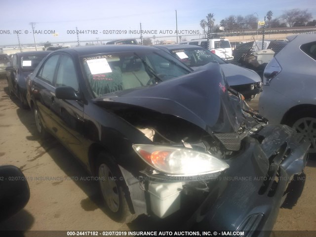 4T1BE32K34U269372 - 2004 TOYOTA CAMRY LE/XLE/SE BLUE photo 1