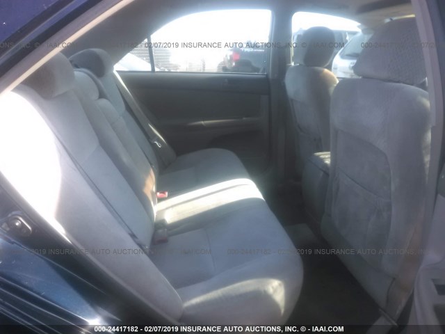 4T1BE32K34U269372 - 2004 TOYOTA CAMRY LE/XLE/SE BLUE photo 7