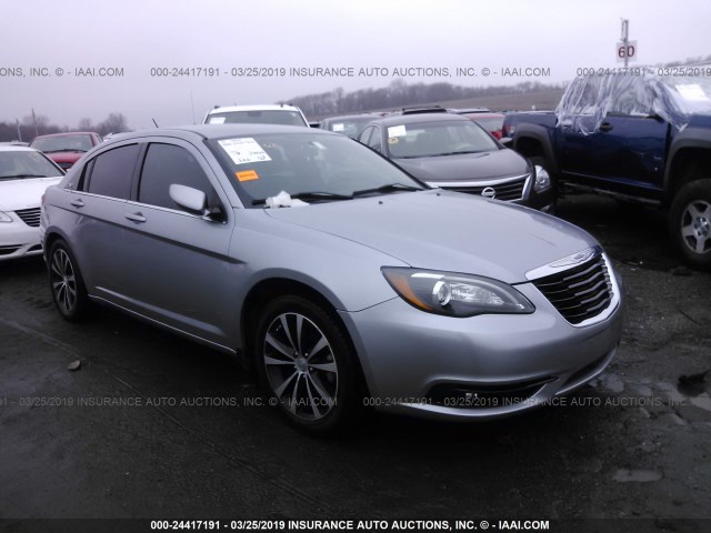 1C3CCBBG8EN151774 - 2014 CHRYSLER 200 TOURING SILVER photo 1