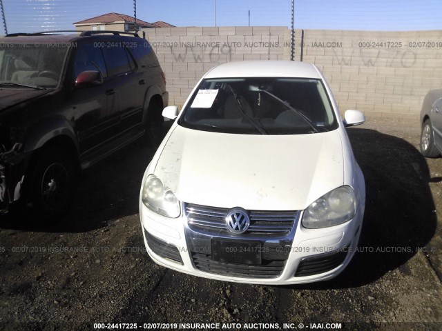 3VWPF71K87M082988 - 2007 VOLKSWAGEN JETTA 2.5 WHITE photo 6