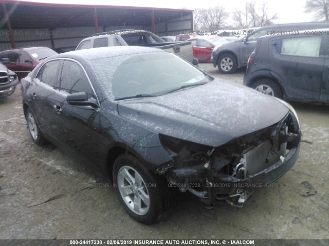 1G11B5SAXDF354864 - 2013 CHEVROLET MALIBU LS BLACK photo 1