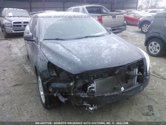 1G11B5SAXDF354864 - 2013 CHEVROLET MALIBU LS BLACK photo 6