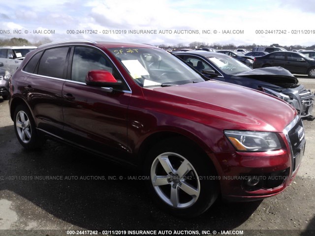 WA1LKAFPXAA085517 - 2010 AUDI Q5 PREMIUM PLUS RED photo 1