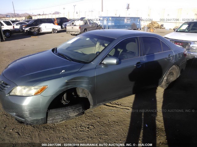 4T1BE46KX7U603126 - 2007 TOYOTA CAMRY NEW GENERAT CE/LE/XLE/SE GREEN photo 2