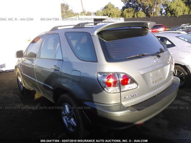 JTJGF10U120148129 - 2002 LEXUS RX 300 GRAY photo 3