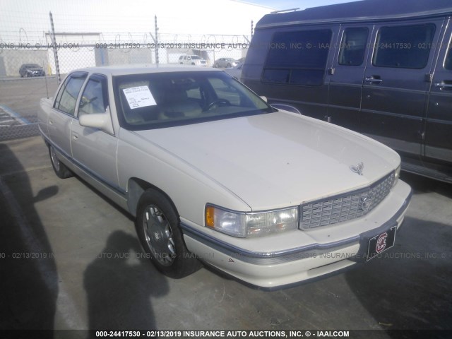 1G6KF529XTU228443 - 1996 CADILLAC DEVILLE CONCOURS CREAM photo 1