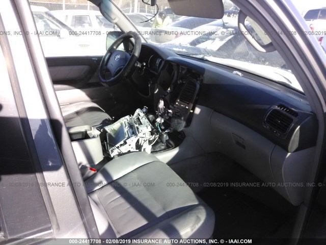 JTEHT05J842058178 - 2004 TOYOTA LAND CRUISER  GRAY photo 6