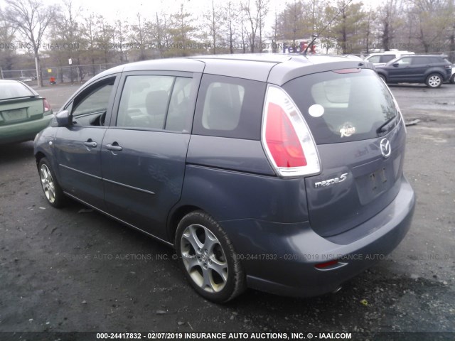 JM1CR29L990357959 - 2009 MAZDA 5 GRAY photo 3