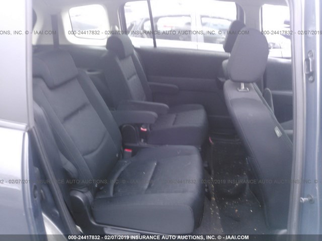 JM1CR29L990357959 - 2009 MAZDA 5 GRAY photo 8