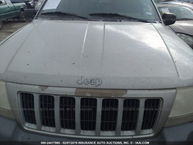 1J4GX48S14C316318 - 2004 JEEP GRAND CHEROKEE LAREDO/COLUMBIA/FREEDOM 米色 照片 10