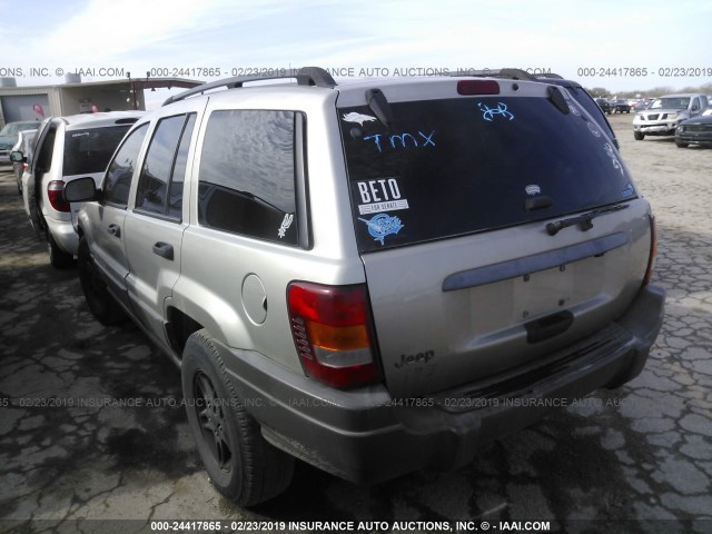 1J4GX48S14C316318 - 2004 JEEP GRAND CHEROKEE LAREDO/COLUMBIA/FREEDOM 米色 照片 3