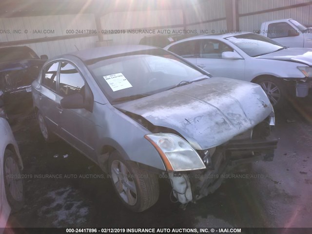 3N1AB61E38L662961 - 2008 NISSAN SENTRA 2.0/2.0S/2.0SL SILVER photo 1