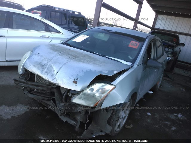 3N1AB61E38L662961 - 2008 NISSAN SENTRA 2.0/2.0S/2.0SL SILVER photo 2