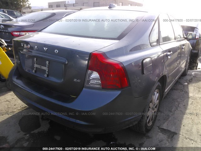 YV1MS382892430177 - 2009 VOLVO S40 2.4I Dark Blue photo 4