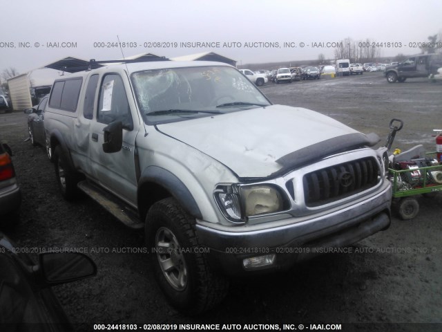 5TESN92NX3Z280733 - 2003 TOYOTA TACOMA XTRACAB PRERUNNER SILVER photo 1