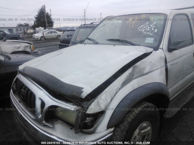 5TESN92NX3Z280733 - 2003 TOYOTA TACOMA XTRACAB PRERUNNER ვერცხლისფერი ფოტო 6