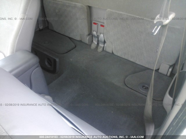 5TESN92NX3Z280733 - 2003 TOYOTA TACOMA XTRACAB PRERUNNER ვერცხლისფერი ფოტო 8