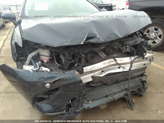 4T1BZ1HK9JU505499 - 2018 TOYOTA CAMRY XSE/XLE Tünd mavi foto 6